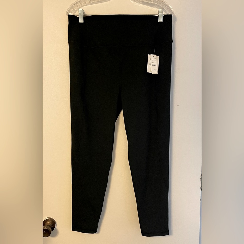 NWT J Crew CloudStretch high rise legging, black.